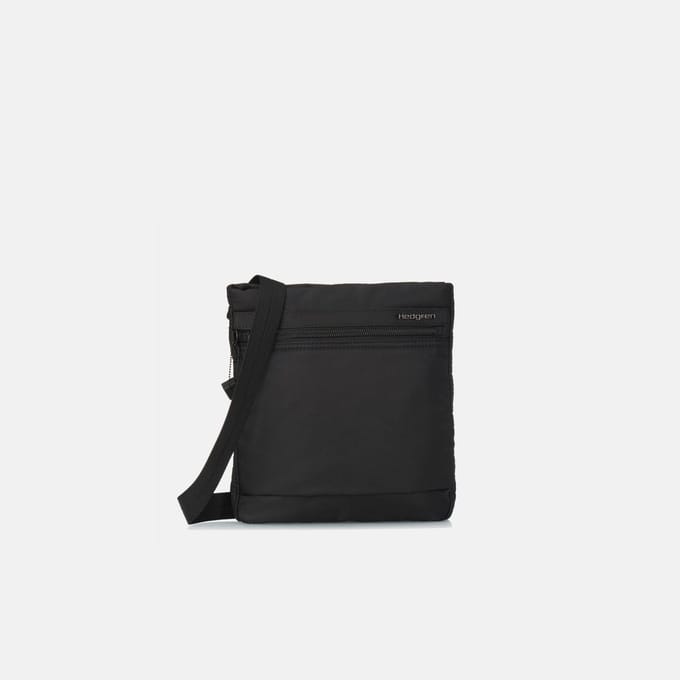 Hedgren Leonce Dames Crossbodytas met RFID-bescherming – Klein – Zwart