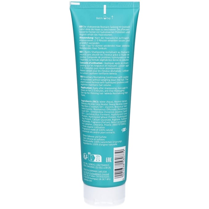 WELEDA Conditioner Rosmarin Revitaliserende conditioner Unisex 150 ml