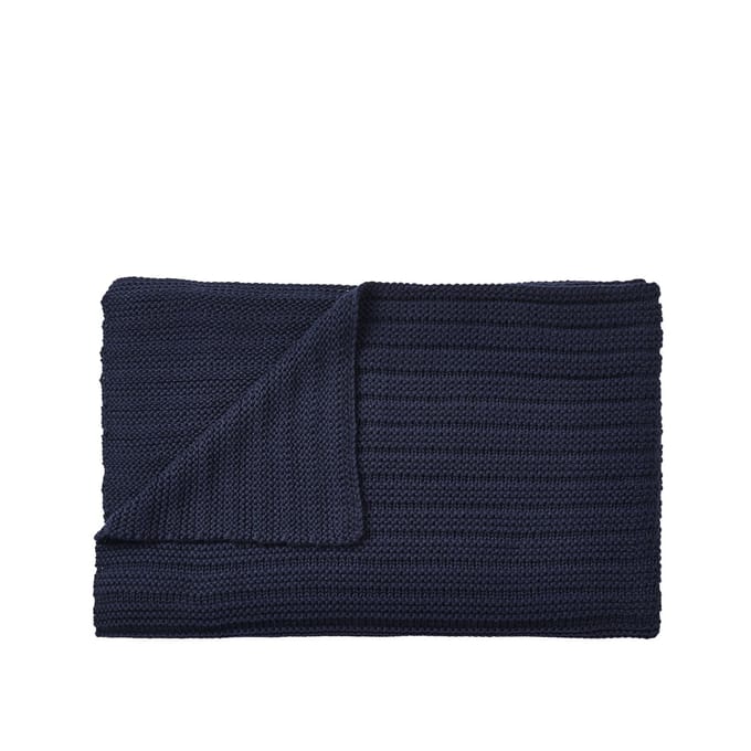 Muuto Ample Plaid - nachtblauw