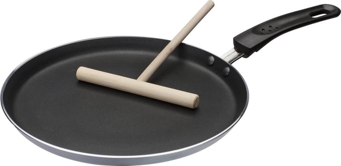 GSW - Crêpe- en Pannenkoekenpan Met Deegspatel - Ø 26 cm