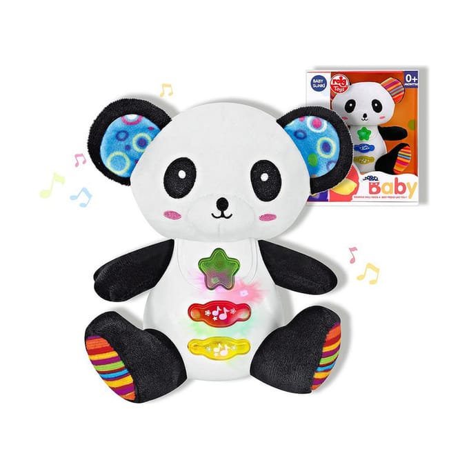 Muzikale Knuffel Reig 15 cm Pandabeer