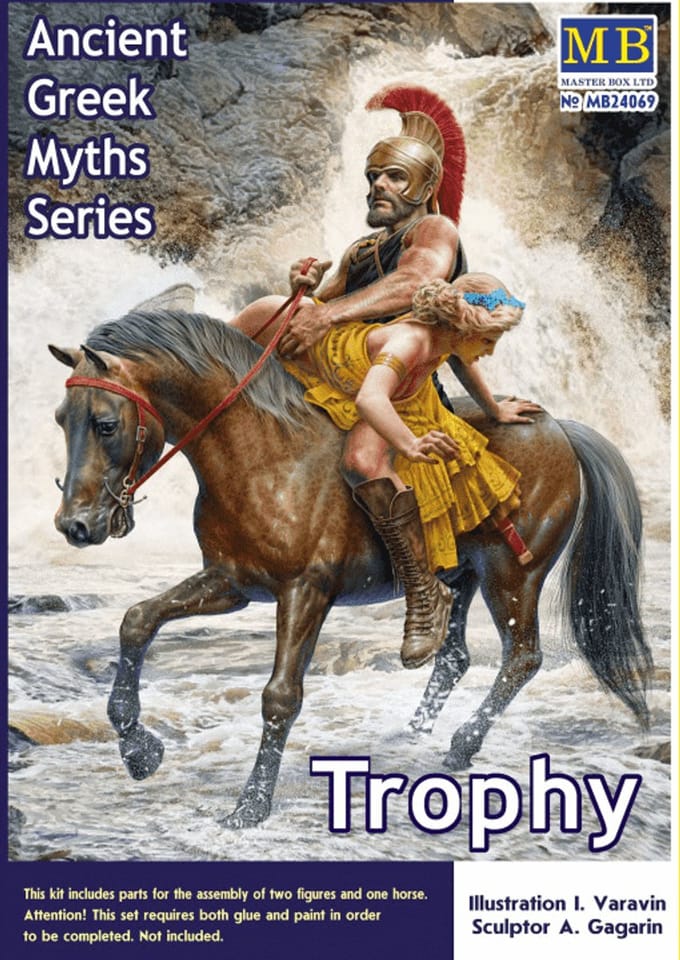 Master Box Modelbouwpakket Militaire voertuigen - 24069 Ancient Greek Myths Series - Trophy Plastic - 1:35 - Modelbouw