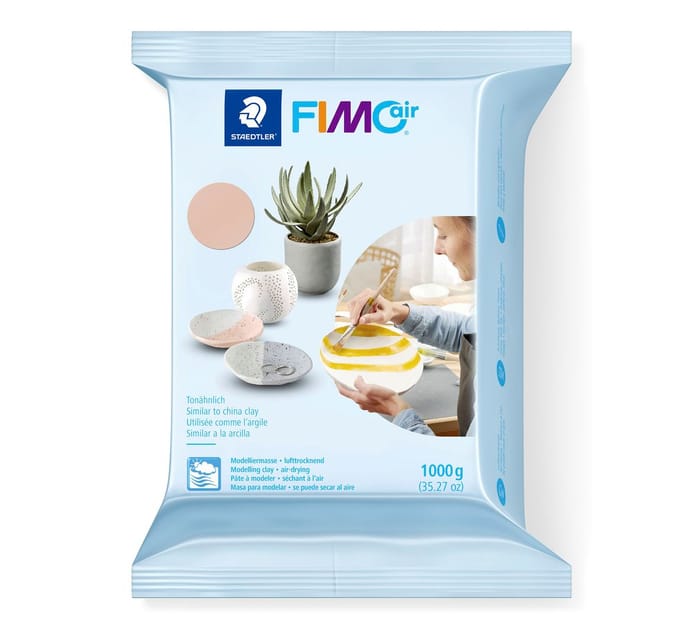 Boetseerklei Staedtler Fimo air 8101 1000 gram terracotta