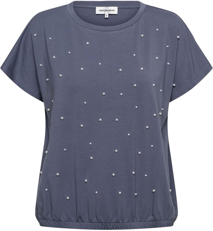 &Co Woman T-shirt terese dark slate