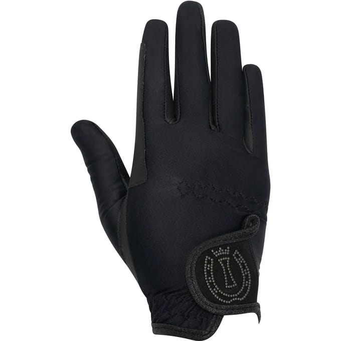 Imperial Riding - Handschoenen Summer Snap - Magnetische Sluiting - Zwart - XXL