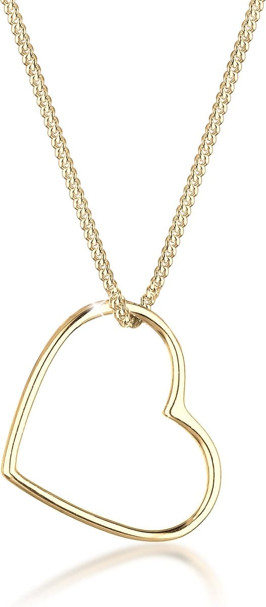Elli damesketen 925 zilver One Size Goud 32020152