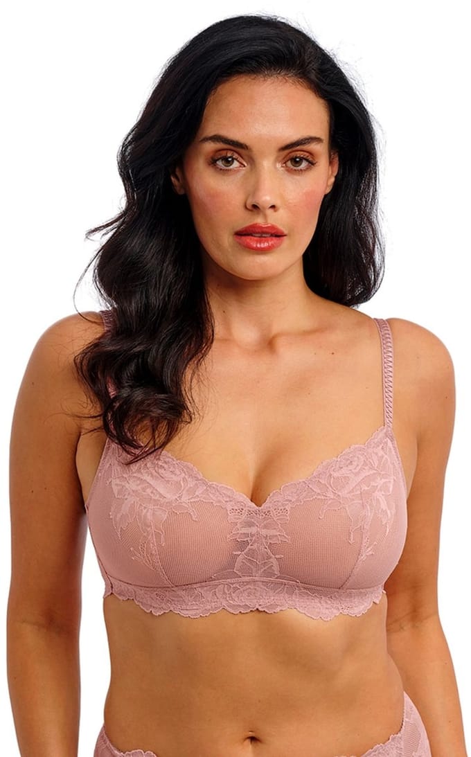 Wacoal Vivid Attraction Bralette Woodrose Roze L