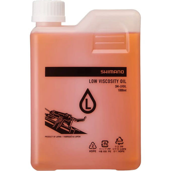 Shimano Low Visc Remvloeistof 1l Transparant