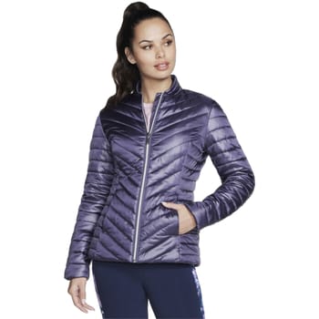 Skechers GO Shield Shine Jacket, Vrouwen, Purper, Jasje, maat: S