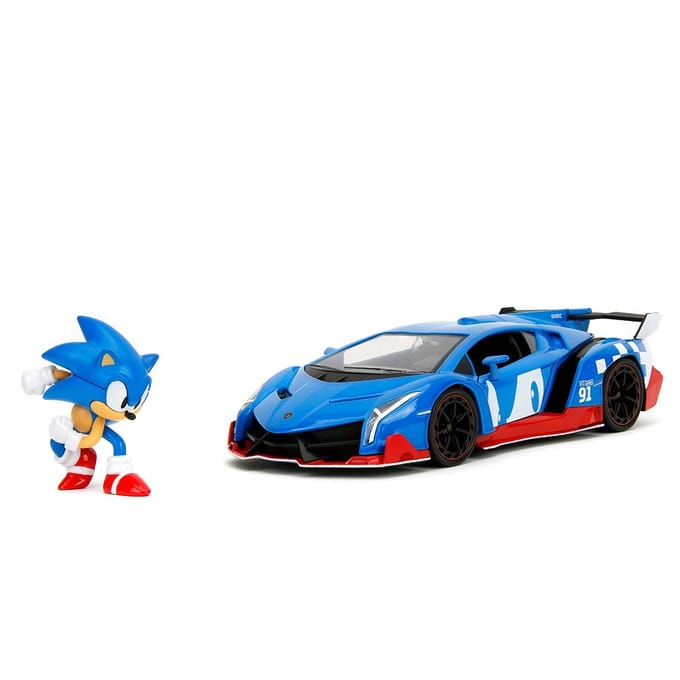 Jada Toys - Sonic Lamborghini Veneno 1:24 - 9335433314R00