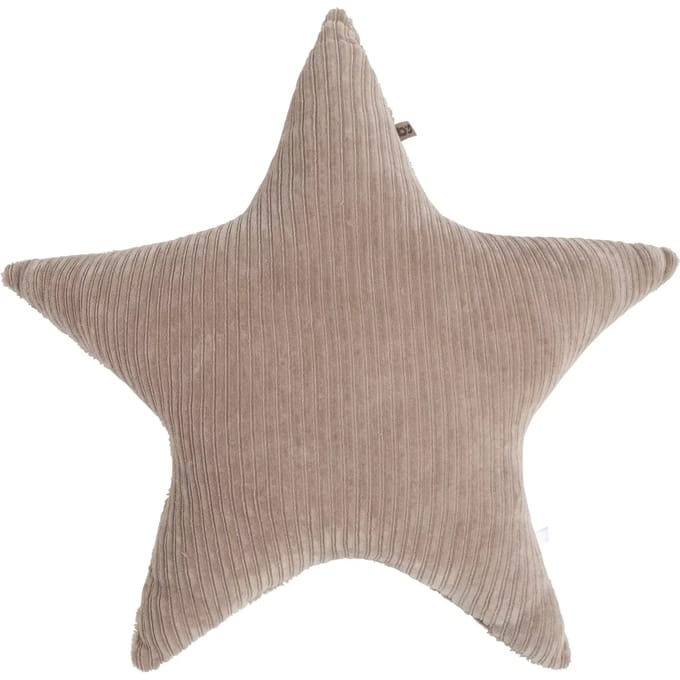Baby's Only Sierkussen babykamer ster teddy Sense - Clay - 45x40 cm - Inclusief kussenvulling