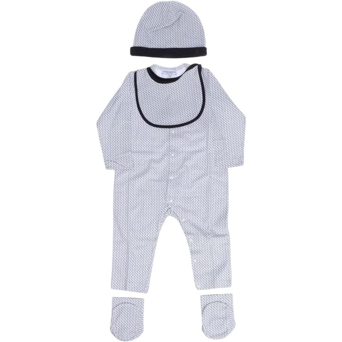 Emporio Armani EA7-rompertjesset voor baby’s (Blauw)