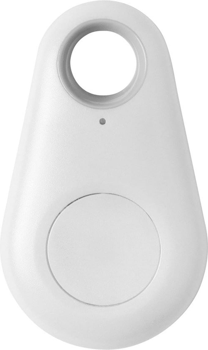 Keyfinder Bluetooth Sleutelvinder Sleutelzoeker Huisdier - Wit