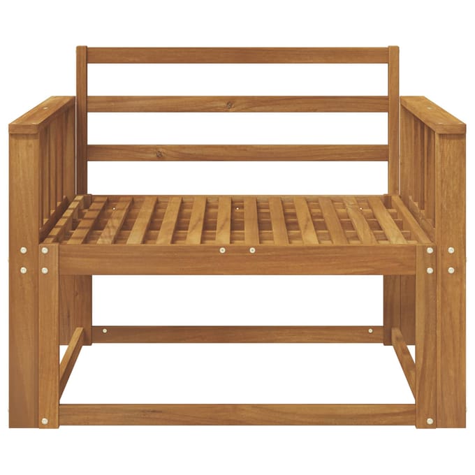 vidaXL - Buiten - Midden - Sofa - Naturel