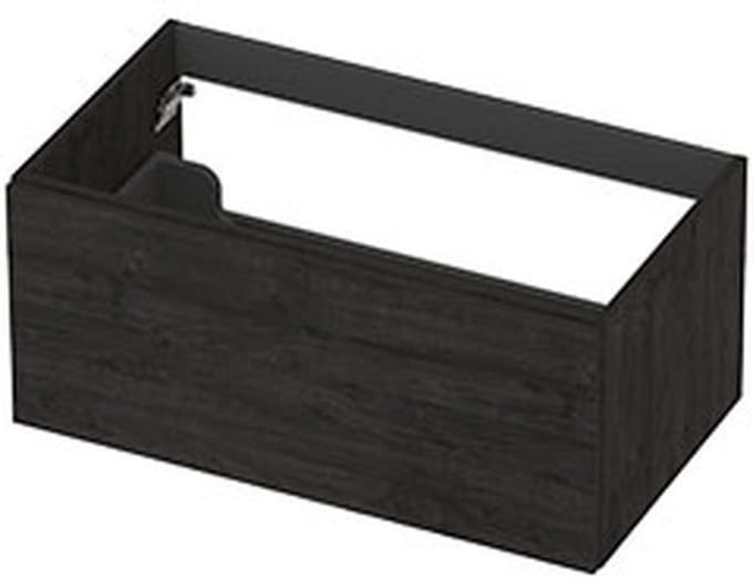INK - Onderkast 1L Decor Softclose Tbv Greep - 800x450x350 Mm - Houtskool Eiken
