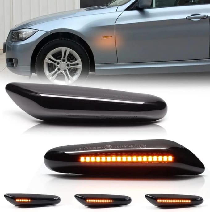 Knipperlicht Dynamisch Smoke Geschikt voor BMW 1 serie 3 Serie 5 Serie X1 X3 T10 PLUG BMW E81 E82 E88 E90 E91 E92 E93 E46 E60 E83