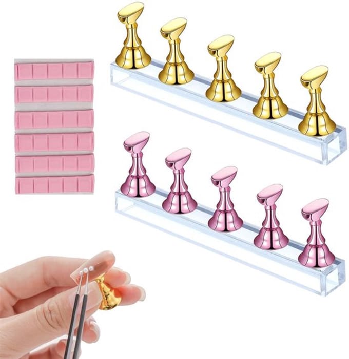 Allecto - Acrylstandaards voor Nagels - Magnetische Houder voor