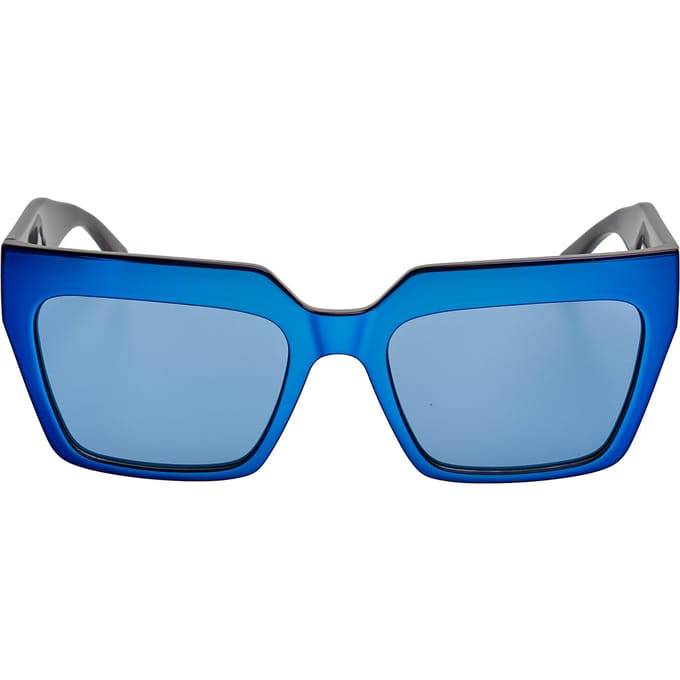 Dames Brede Geometrische Zonnebril KL6181S N
