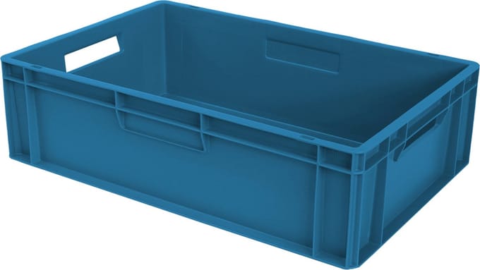 Alpac Stapelbak - Opbergbak - 600 x 400 x 170 mm - 30L - Blauw