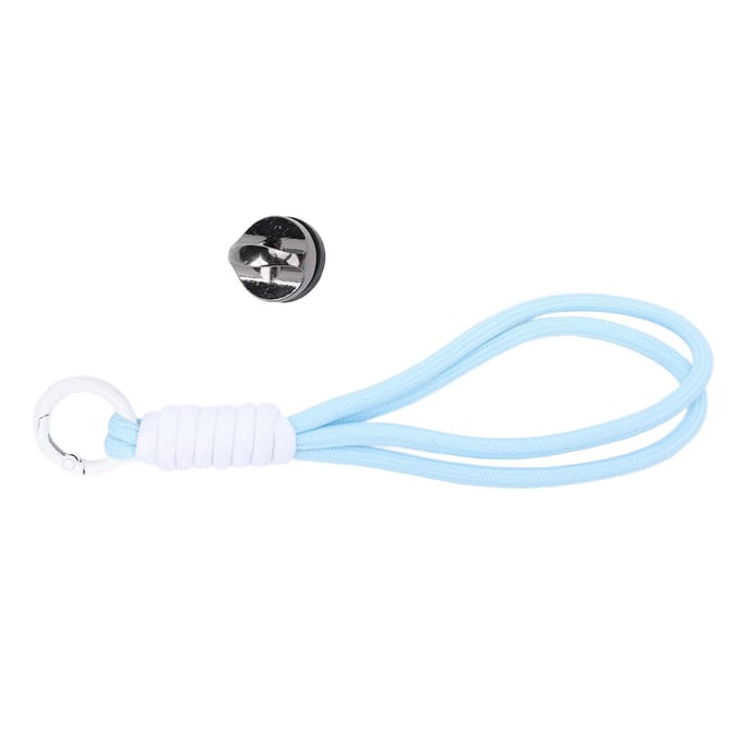 Dragonne pour Caméra d'Action pour Pocket 3 pour 360 X4 Cordelette 14 Pouces Vis Alliage d'Aluminium Polyester white