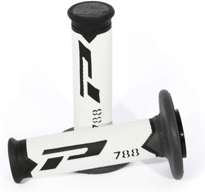 Fietshandvatten Triple Grip Wit - Superieure Schokdemping en Comfort