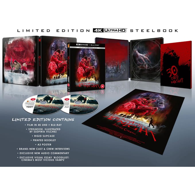30 Days of NIght - 4K UHD + blu-ray - Steelbook Limited Edition - Import