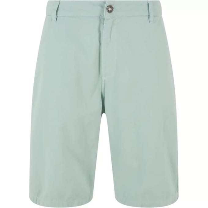 Urban Classics - Organic Skater Chino Korte broek - Taille, 32 inch - Mintgroen