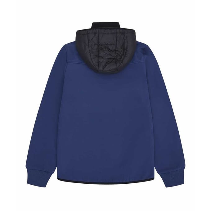 Reebok Heren Mixed Media Jacket (Batik Blauw)