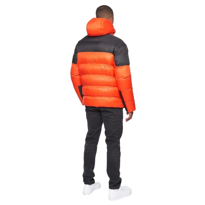 Duck and Cover Heren Raymax gewatteerde jas (Oranje)
