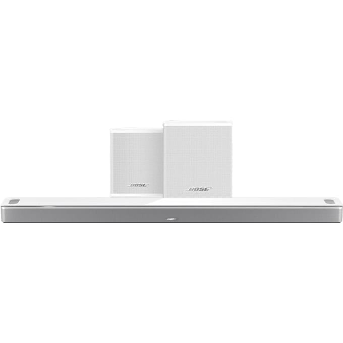 Bose Smart Ultra Soundbar Wit + Bose Surround Speakers Wit