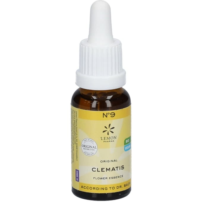 Bach Bloesem Bio N°09 Clematis 20 Druppels