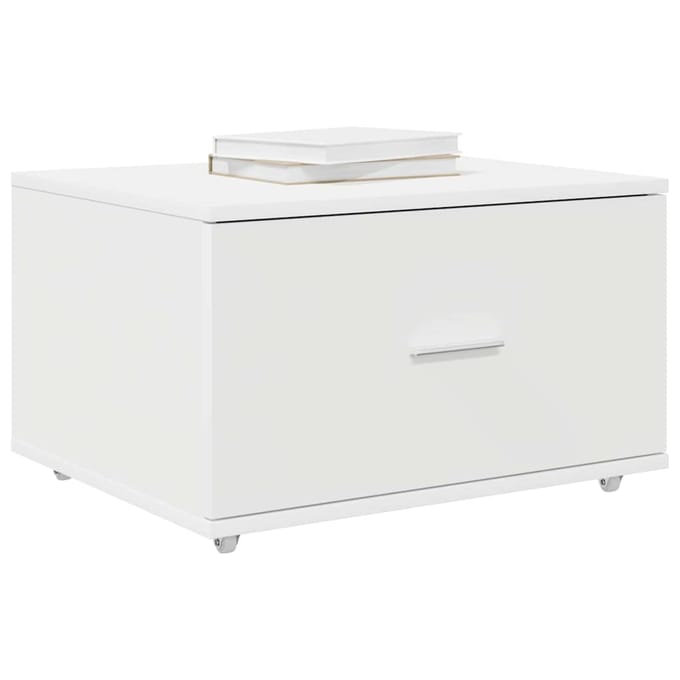 vidaXL - Ladekast - 55 - x - 45 - x - 31 - cm - Wit