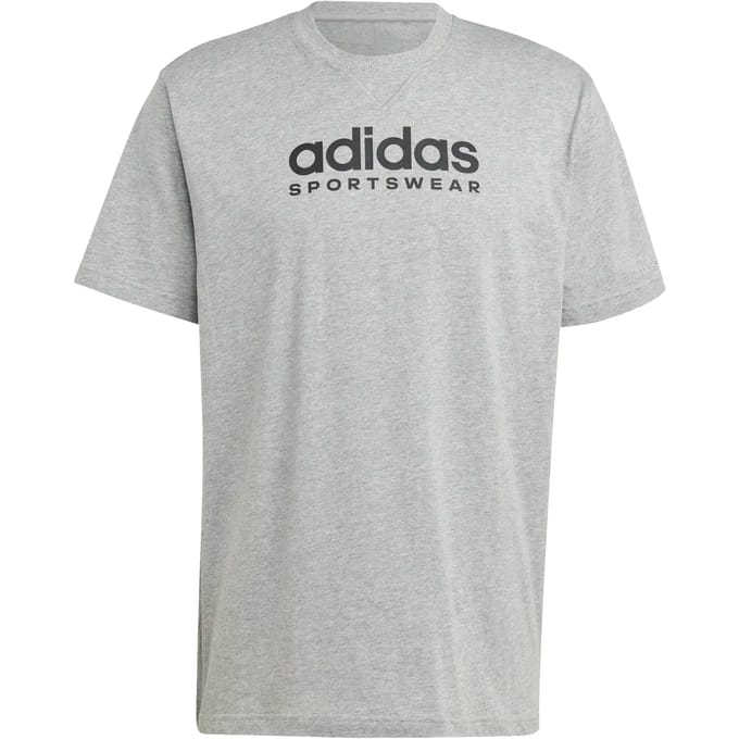 Adidas All Szn Graphic T-shirt Met Korte Mouwen Grijs S / Regular Man
