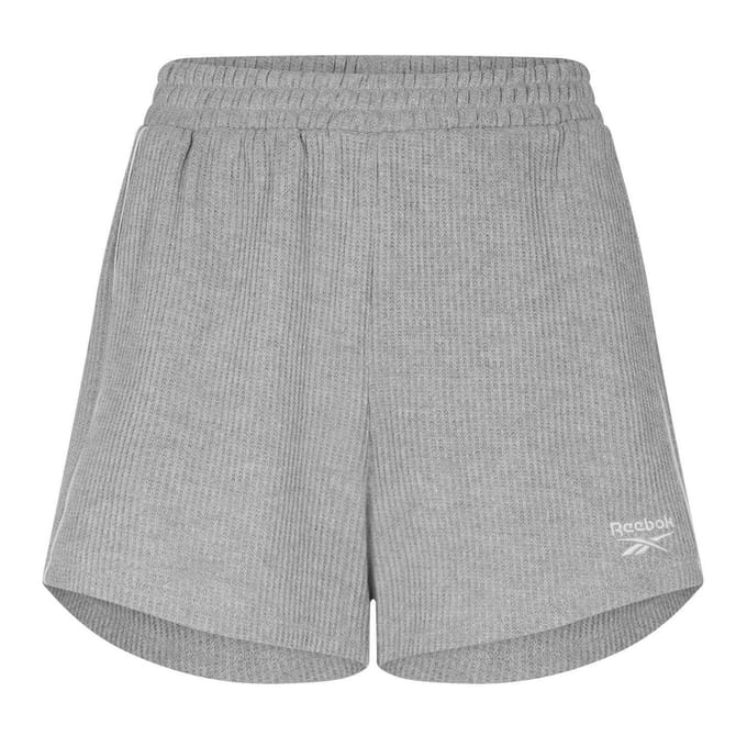 Reebok Dames/Dames Sweat Shorts met Ribboord (Medium Grijs)