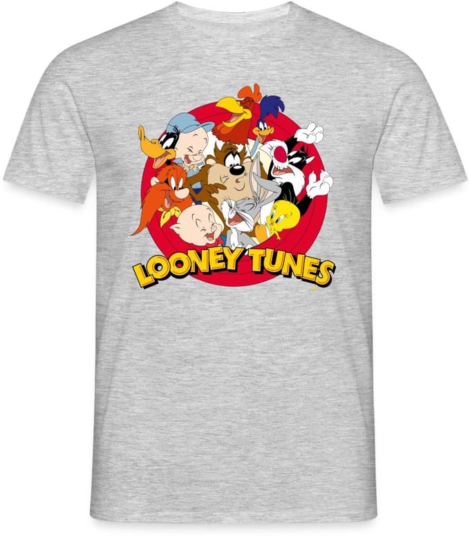 Looney Tunes Groep T-Shirt Heren