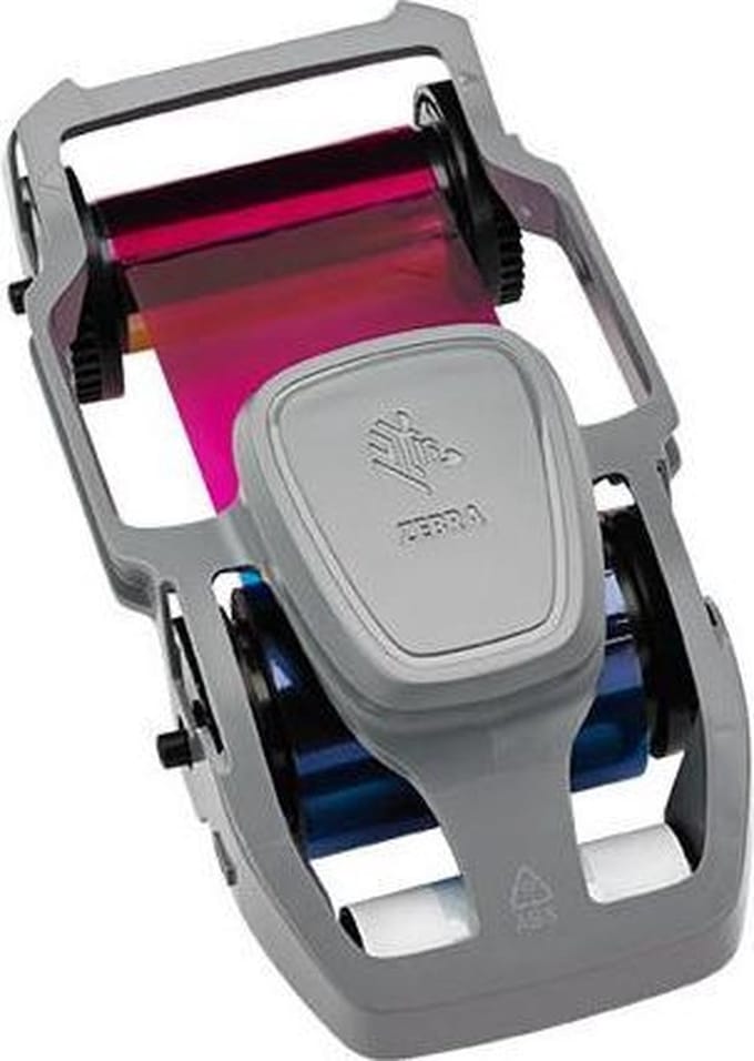 Zebra 800300-255EM ZC YMCKO printerlint voor Zebra ZC300 cardprinters