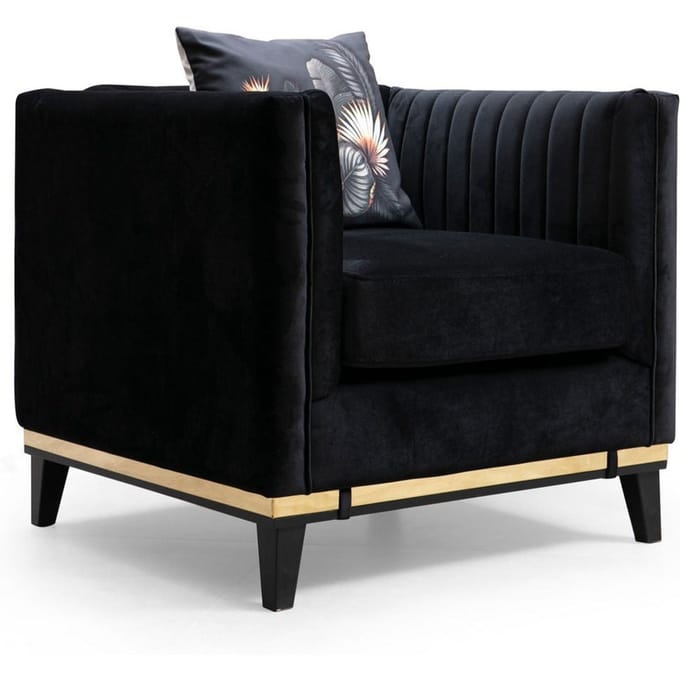 Fauteuil Donna velvet | Atelier Del Sofa