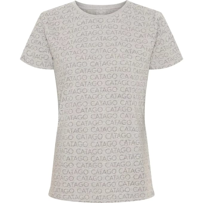 Dames-T-shirt Catago Timo logo