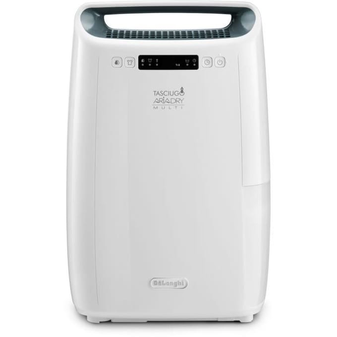 Luchtontvochtiger DELONGHI - DEXD216RF - Wasruimtefunctie - Luchtdebiet 125 m3/u - Capaciteit 2,1 L