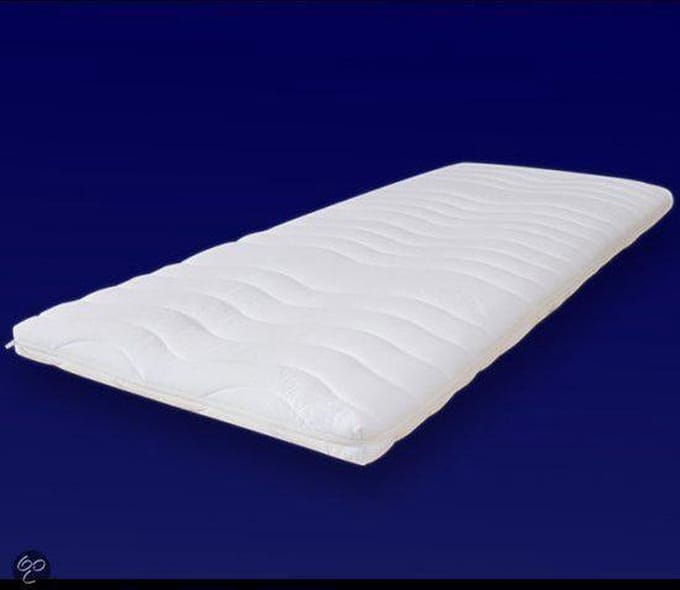 Nirwana Bedden Topper 80x200 - Koudschuim HR50 - Ergonomisch