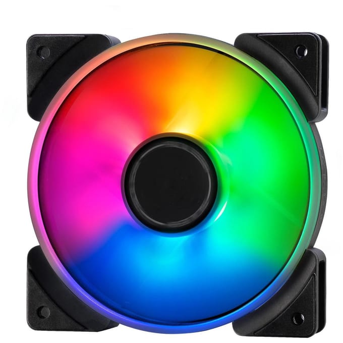Fractal Design Prisma AL-12 ARGB PWM - Case ventilator - 120mm - Wit - 33 dBA