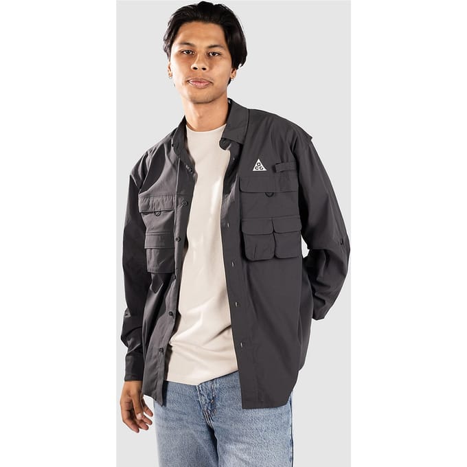 Nike ACG ACG Dfadv Uv Orb Weaver Shirt grijs