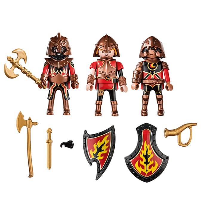 PLAYMOBIL Novelmore Set van 3 Burnham Raiders - 70672