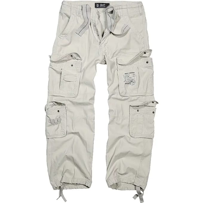 Urban Classics Cargobroek -6XL- Vintage Wit