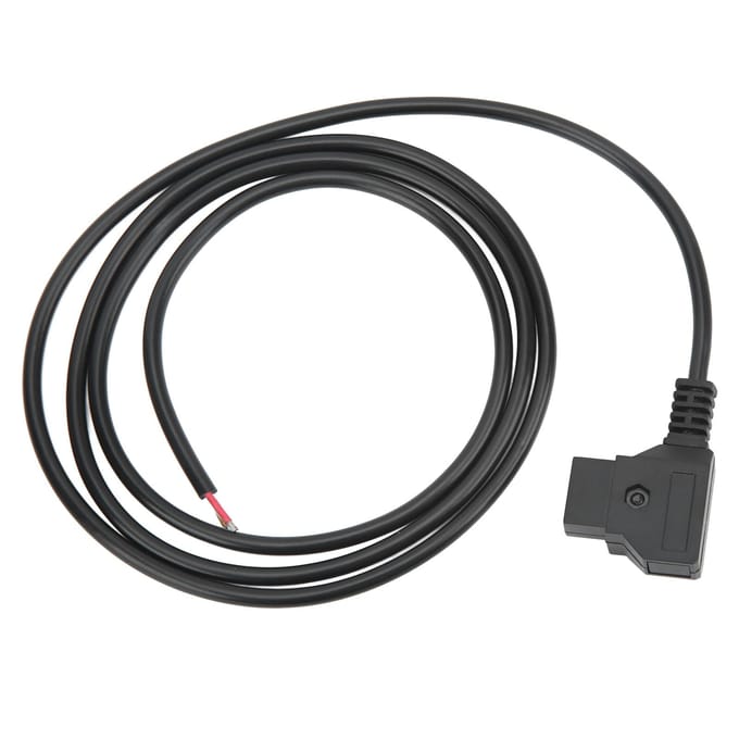 D Tap 2-pins Connector Kabel Stroomadapter Kabel 1m Lengte voor Pocket Cinema Camera gray