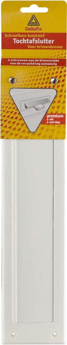 Deltafix Brievenbus Afdichting met klep Premium Wit