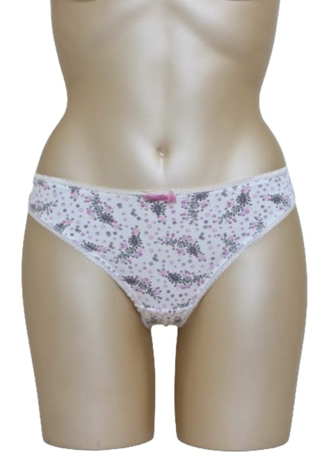 Freya - Amy Antique - string met bloemetjesprint - maat M / 38