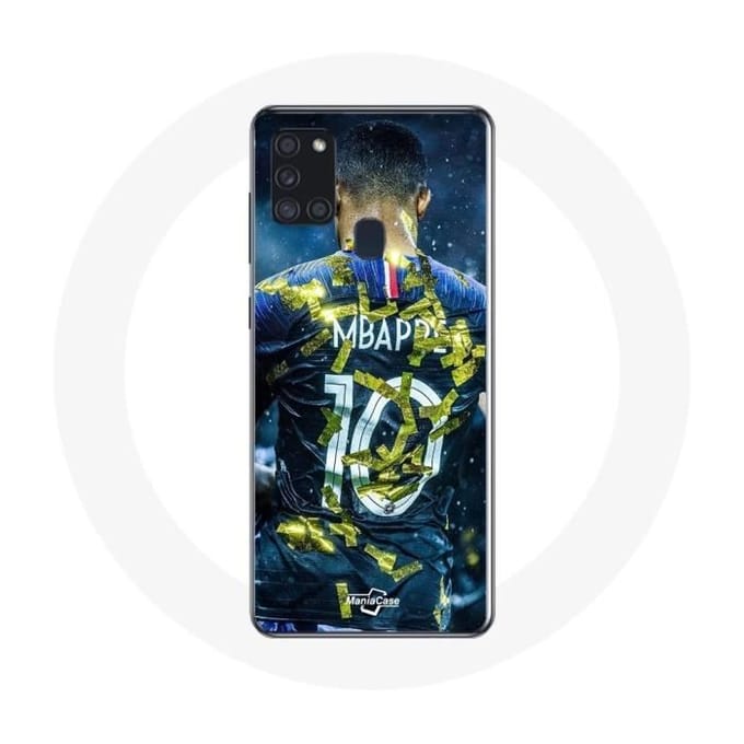 Coque - Maniacase - Samsung Galaxy A21S - Kylian Mbappé - Souple - Protection