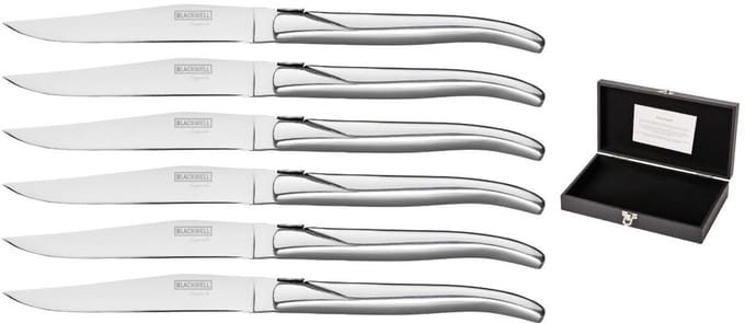 Blackwell Steakmessen Laguiole - RVS - 6 Stuks