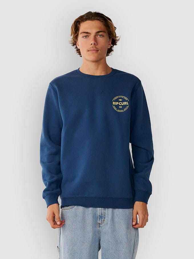 Rip Curl Staple Sweatshirt Blauw XL Man